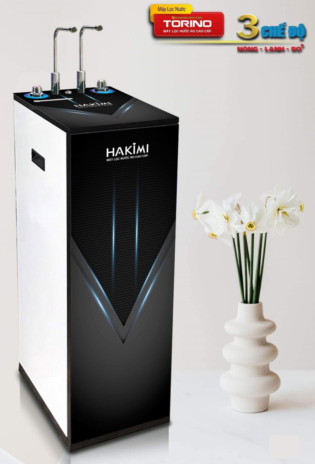Máy lọc nước 3 chế độ Nóng - Lạnh - Nguội thân Inox slim